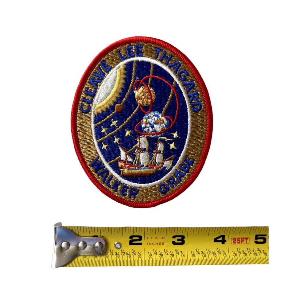 Nasa Space Shuttle Patch Cleave Lee Thaggard Walker Grabe Unused Rare Unique